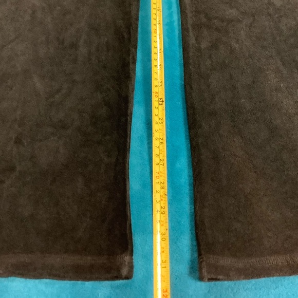 Juicy Couture Terry Pants 32 x 31 Zip Up Crop Hoodie Tracksuit - Picture 7 of 14